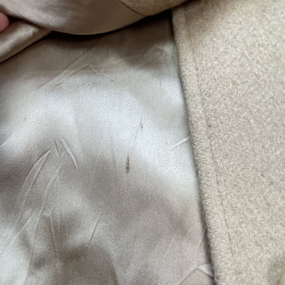 Pendleton Womens Virgin Wool Coat Camel Color Size 10 - Picture 9 of 16